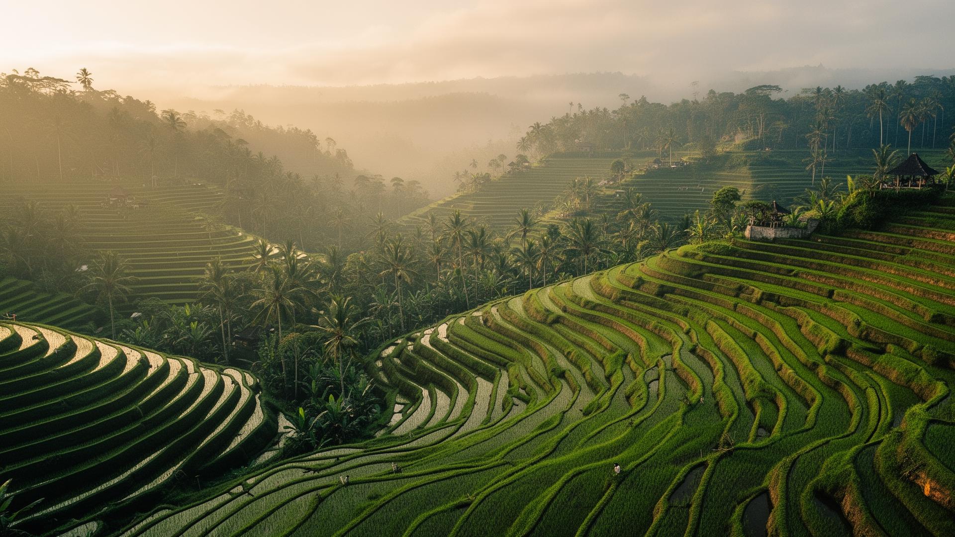 Bali rice terraces